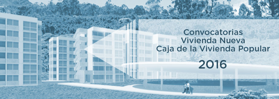 Convocatorias vivienda nueva 2016