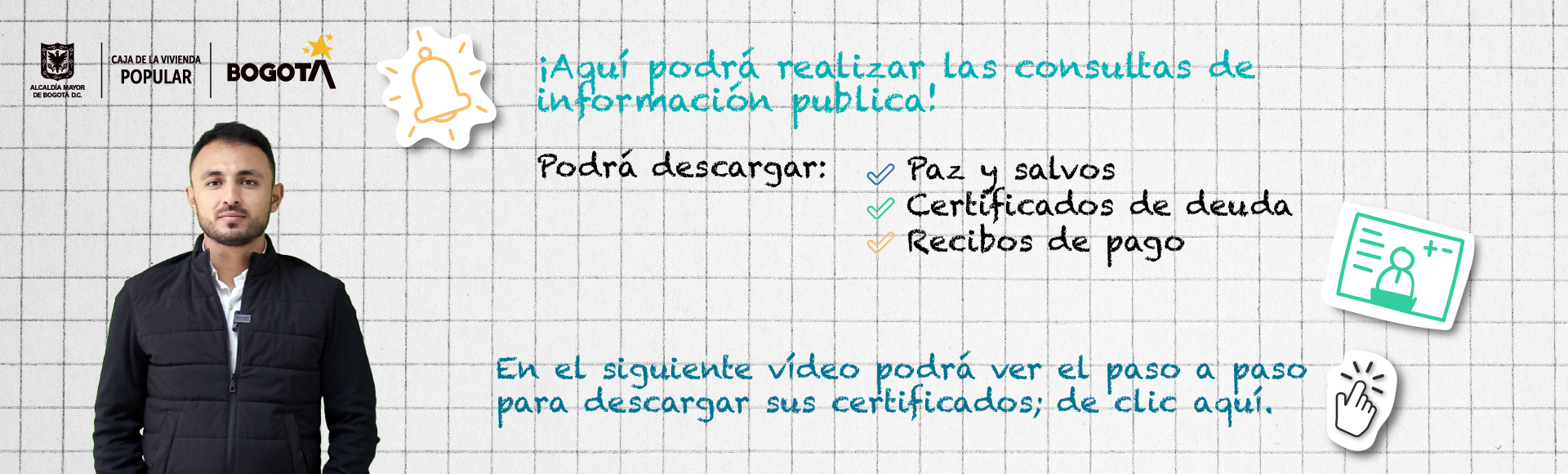 Aquí podrá realizar las consultas de información pública