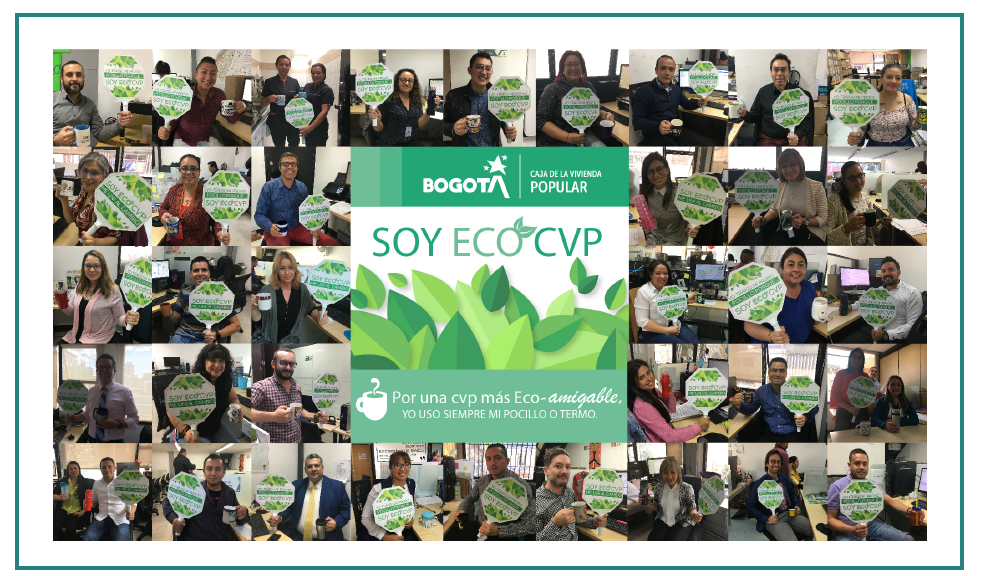 La Caja de la Vivienda Popular inició la campaña “Soy ECO CVP”