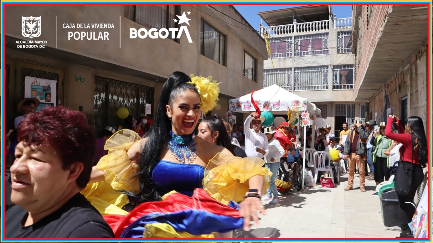 Los vecinos de Bosa Islandia vivieron un día diferente, acompañados de expresiones folclóricas, arte y mucha alegría, festejaron el estrenar calles, andenes y rampas de ingreso a sus hogares. 