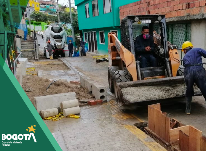 La Alcaldía Mayor adelanta importantes obras de mejoramiento de barrios