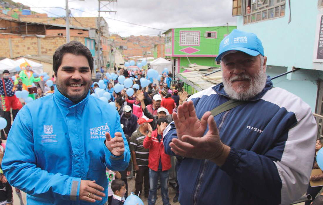 El Distrito invirtió más de $5.000 millones en barrios de Ciudad Bolívar