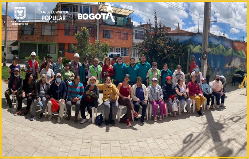 Distrito mejora espacio público en los barrios San Pedro y Villa Emma en Bosa