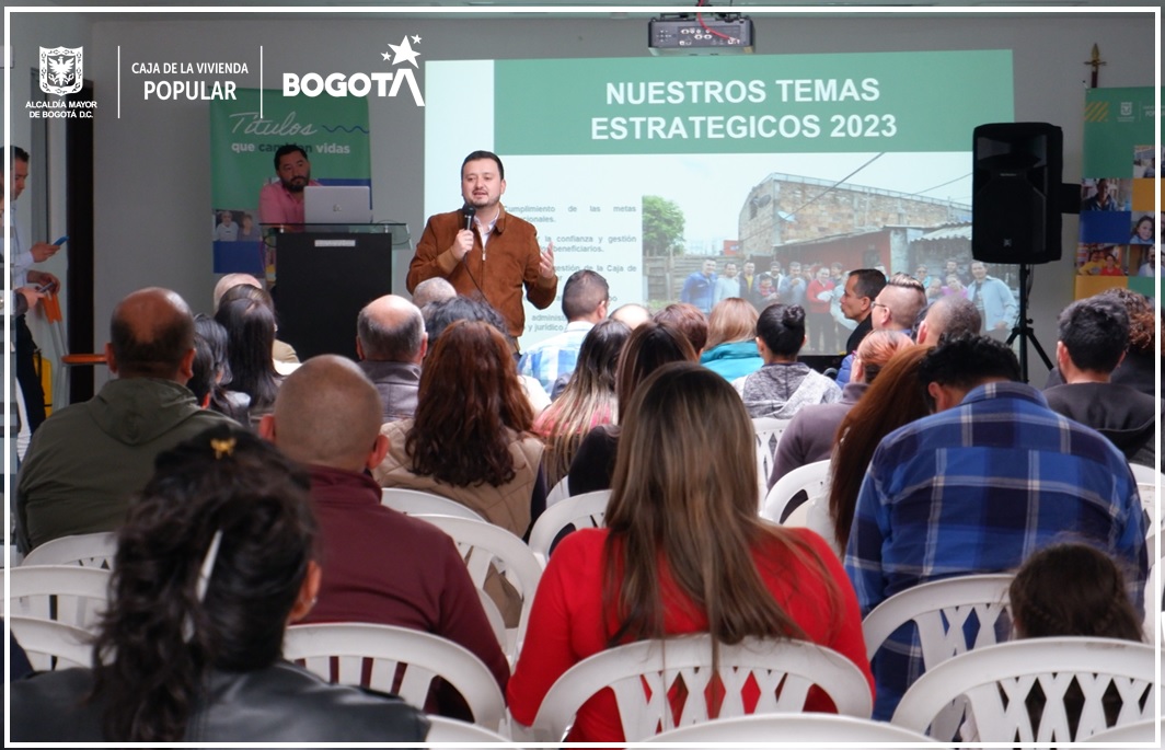 Espacio de socialización de metas y retos en materia de Urbanizaciones y Titulación para el segundo semestre de 2023