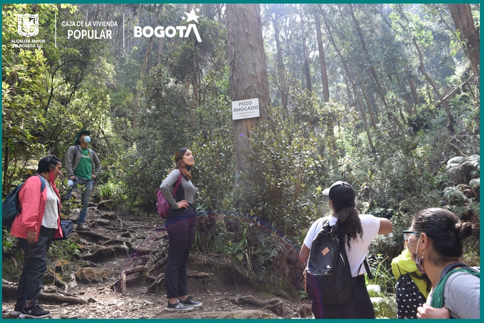 La Quebrada Las Delicias recibió la visita de los funcionarios de la CVP