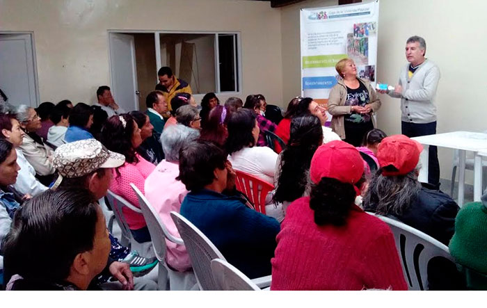 Barrio la Paz reabre sus puertas