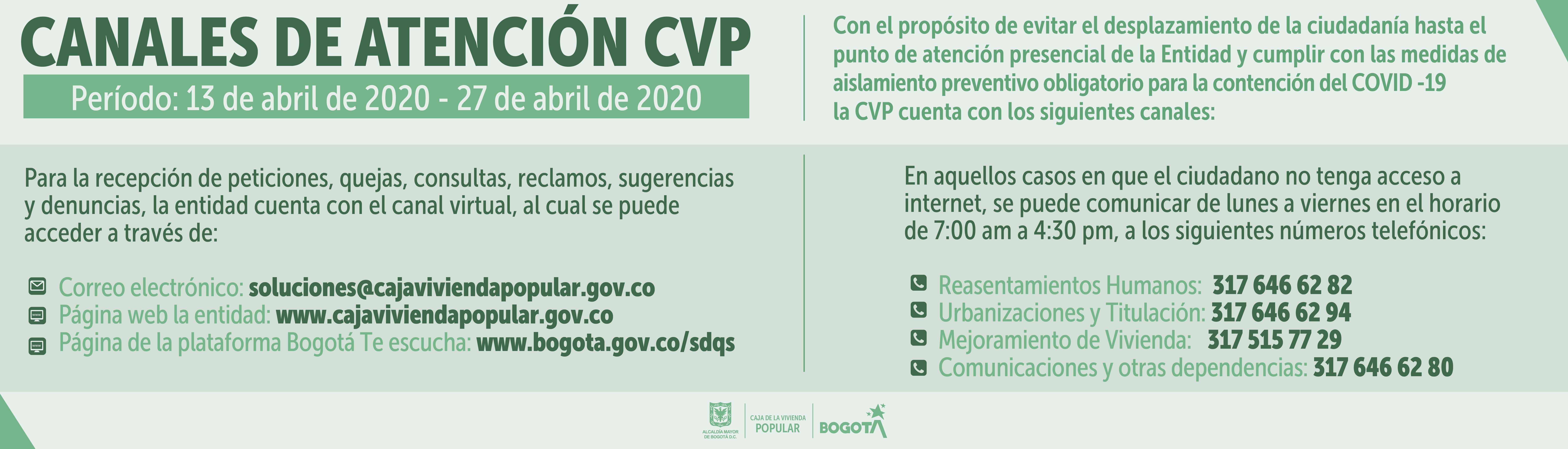 Seguimos atendiendo a nuestros beneficiarios a través canales virtuales para dar respuesta a sus inquietudes y solución de trámites adelantados ante la Entidad.