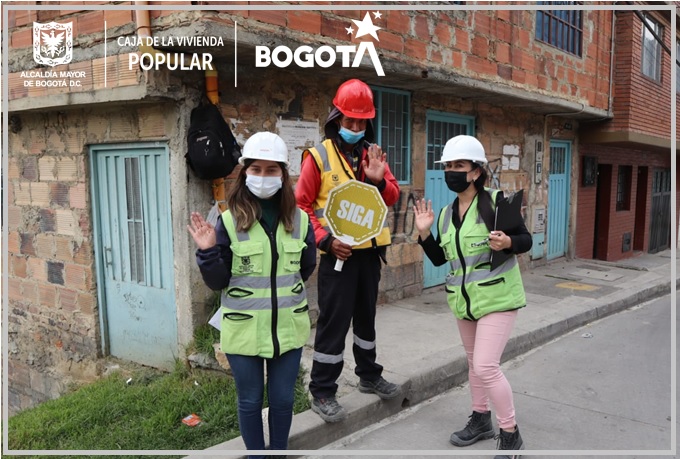 Componente social de mejoramiento de barrios de la Caja de la Vivienda Popular