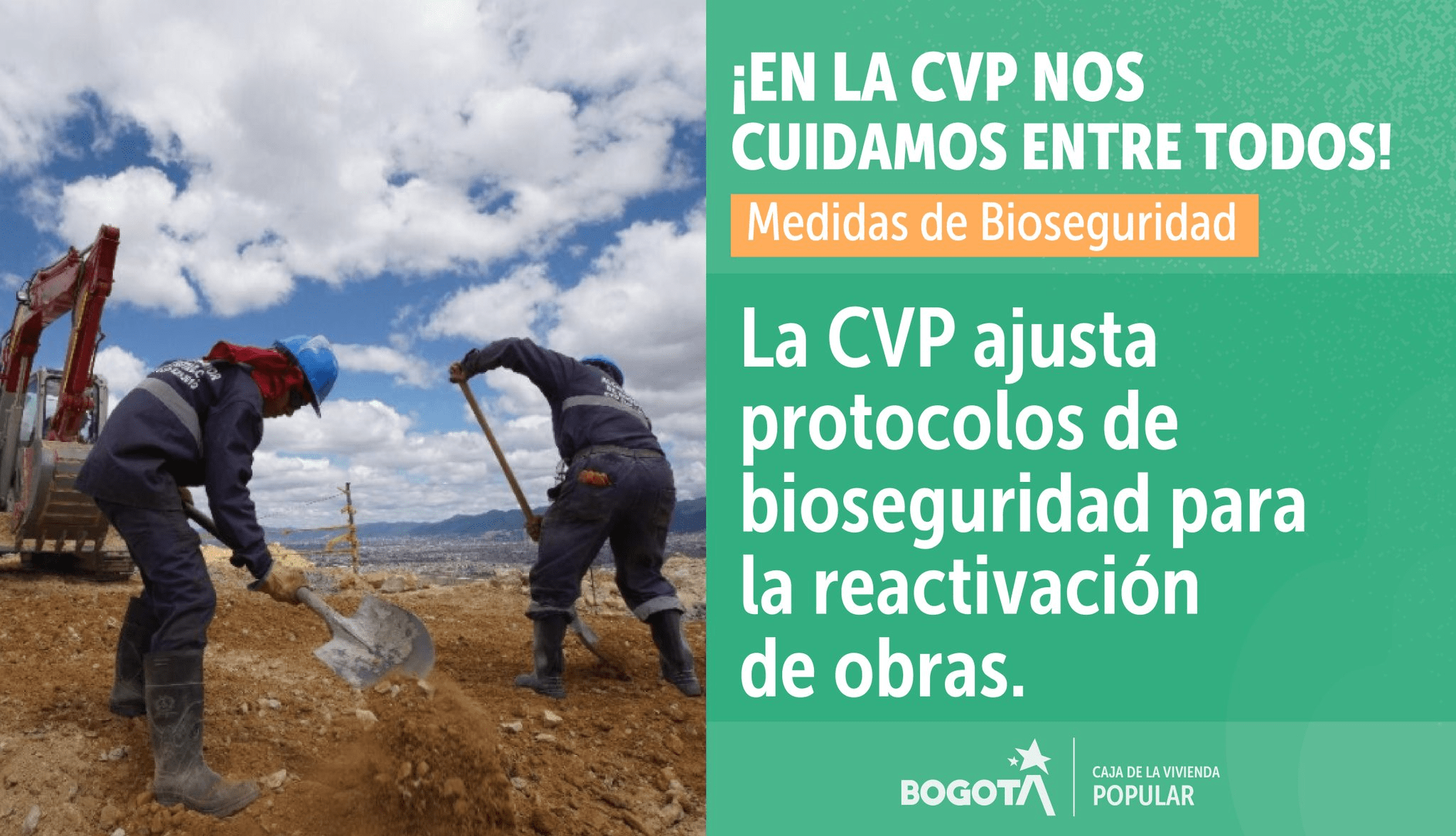 Protocolos de bioseguridad para la reactivación de obras