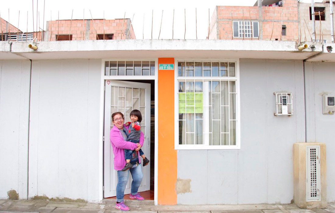 La Bogotá Mejor Para Todos les sigue cumpliendo a familias reasentadas