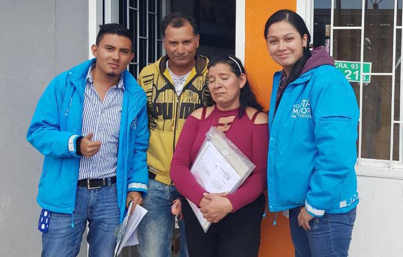 Familias reubicadas recibieron sus casas en Bosa