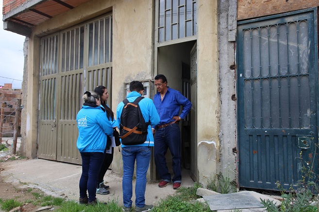 El Distrito notificó 75 ocupaciones que serán reubicadas en Vereditas