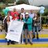 En la Foto: (Izq a Der) Olga Lucia Vargas administradora del conjunto residencial Torres de San Rafael junto a la directora técnica de Mejoramiento de barrios Laura Sangúino y el director de la CVP Juan Carlos López.